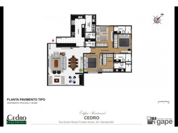 Apartamento tipo 01